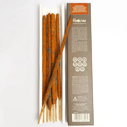 Aromatic amber resin long incense sticks