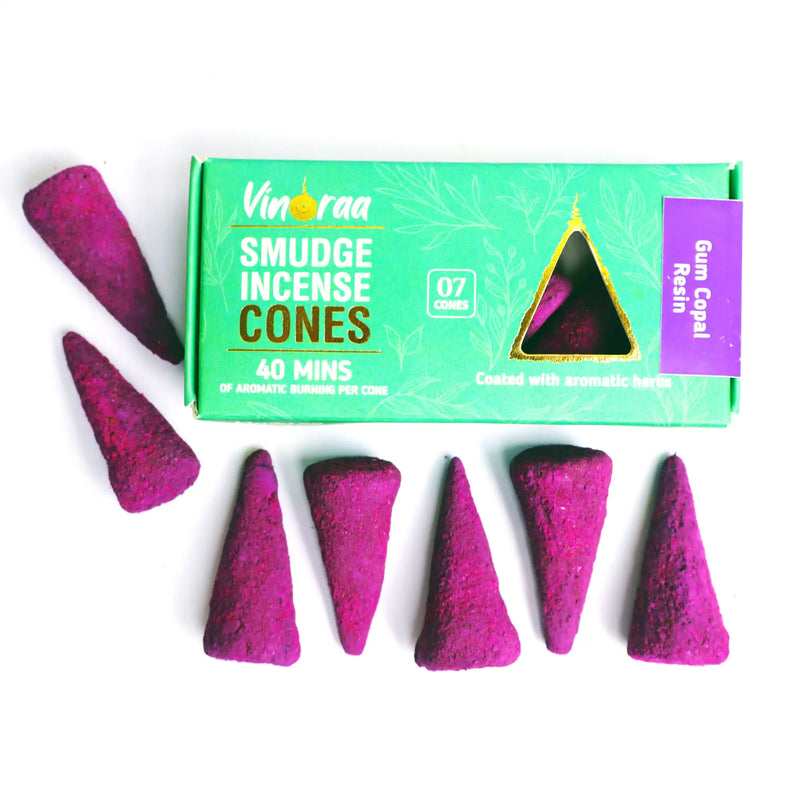 Gum Copal Resin Crystal Smudge Incense Cones