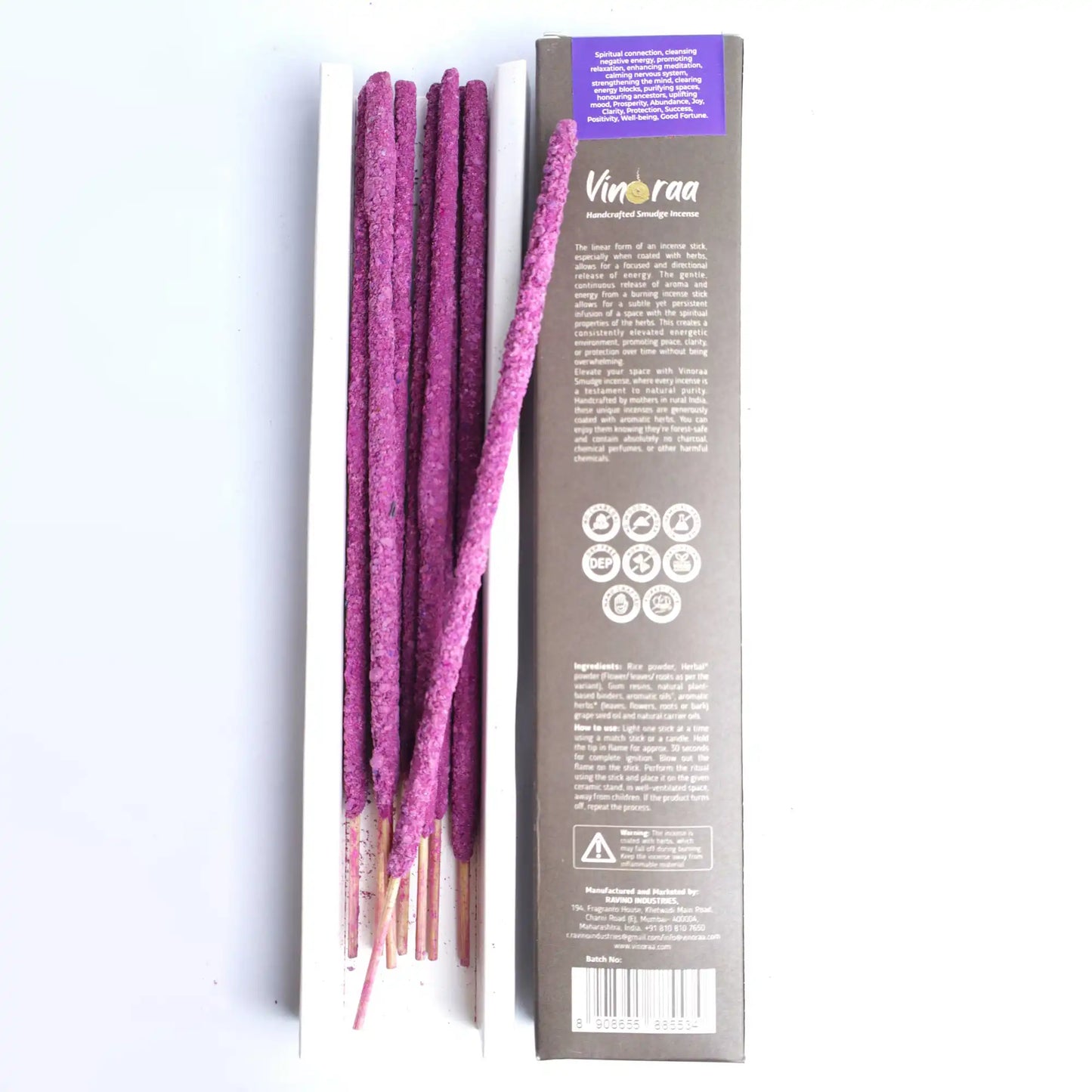 Gum copal smudge incense long sticks for cleansing