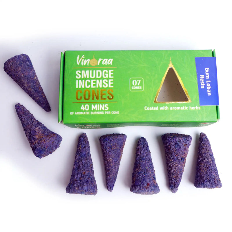 Gum Loban Resin Crystal Smudge Incense Cones