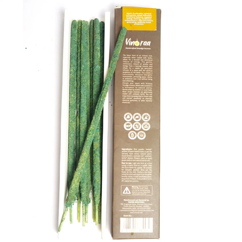 Gum Myrrh Crystal Smudge Incense