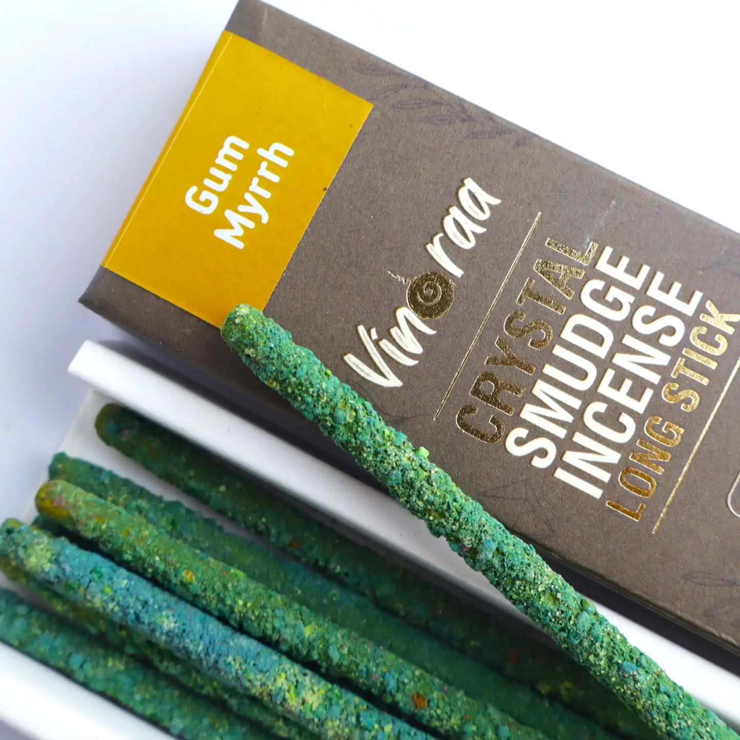 Gum Myrrh crystal smudge incense for cleansing