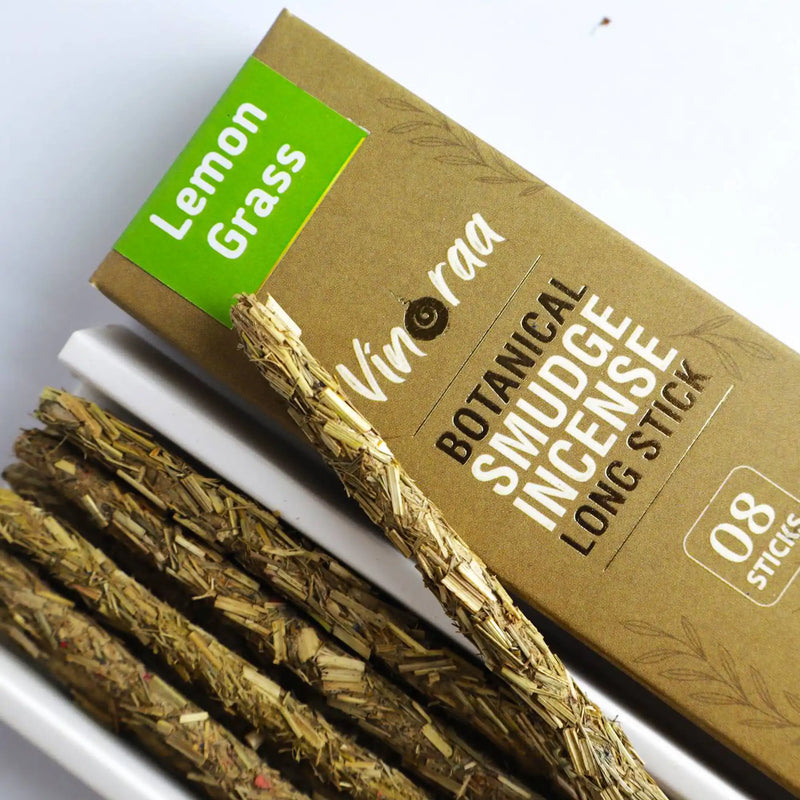 Lemongrass Botanical Smudge Incense Sticks