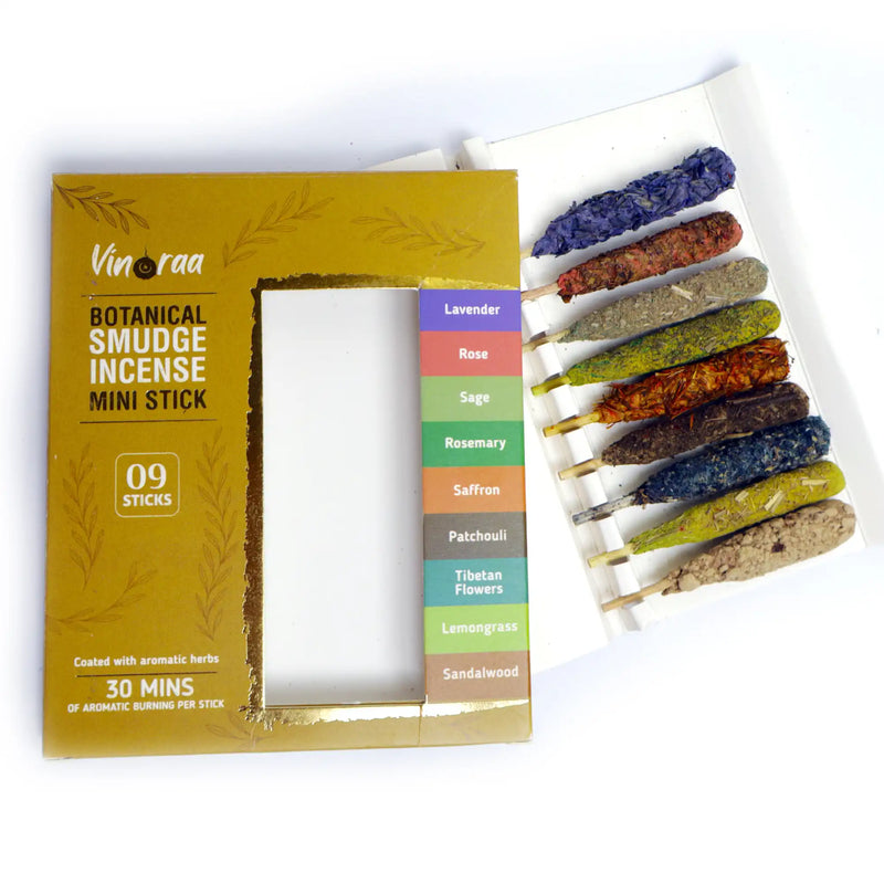 Mini Botanical Smudge Incense Sticks