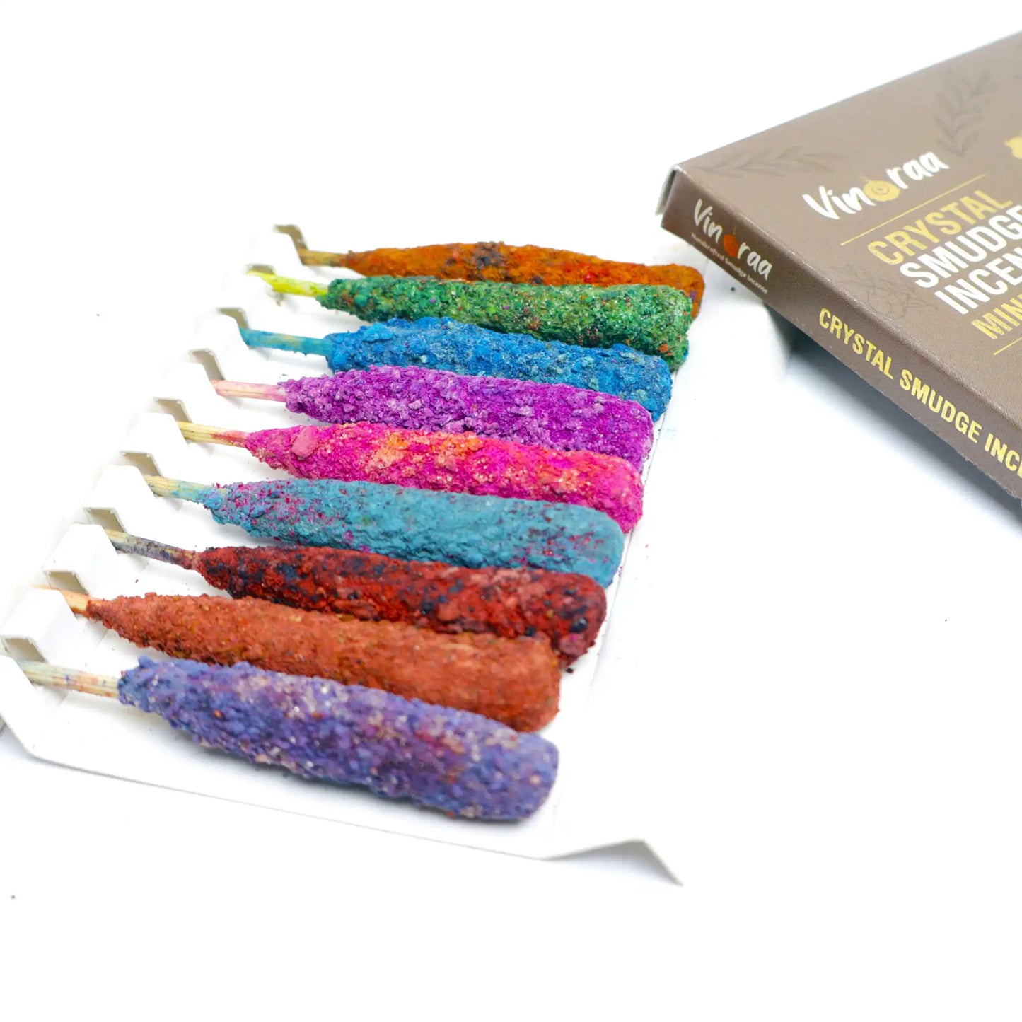 Mini crystal incense sticks for meditation