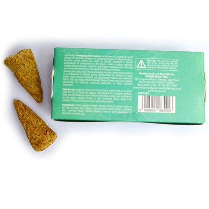 Herbal Palo Santo botanical smudge incense cones