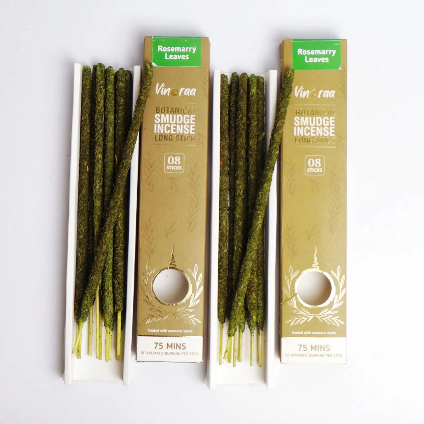 Handcrafted rosemary botanical smudge incense sticks