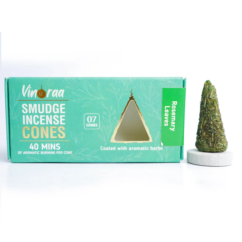 Rosemary Leaves Botanical Smudge Incense Cones