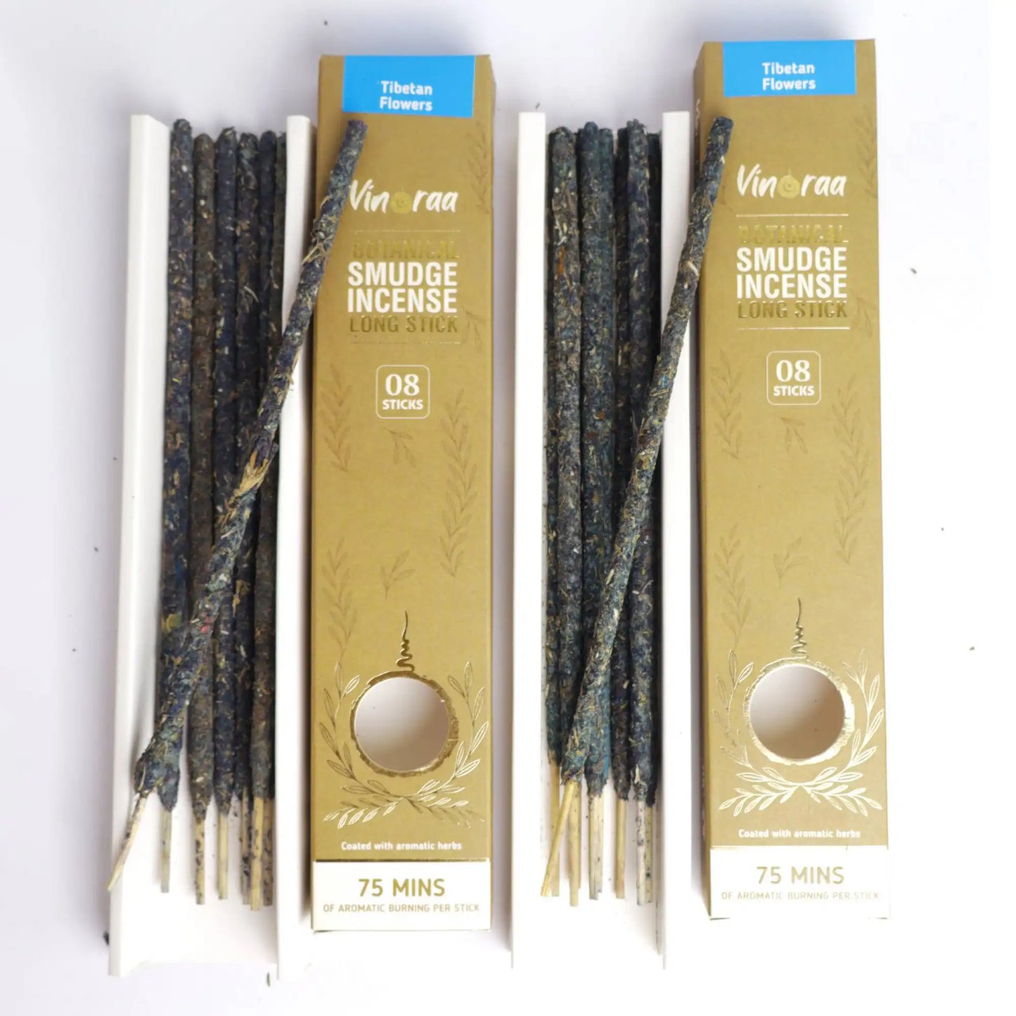 Tibetan flowers botanical smudge incense for cleansing
